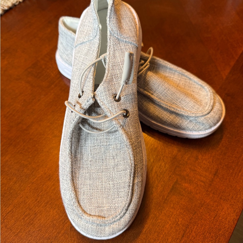 Women’s Casual Loafers - Light Gray